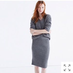 NWT! Madewell wool skirt